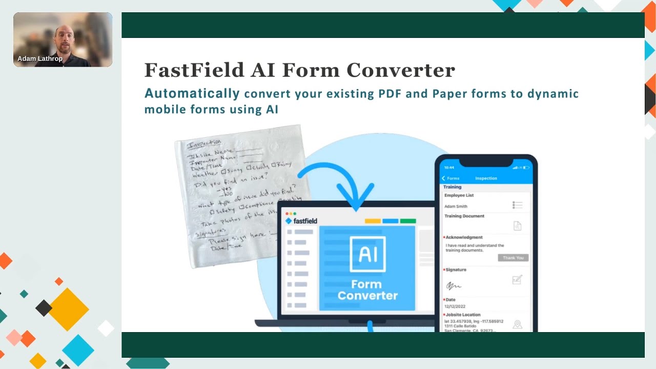 Convert Paper Forms to Digital in Seconds | FastField Form Converter Demo