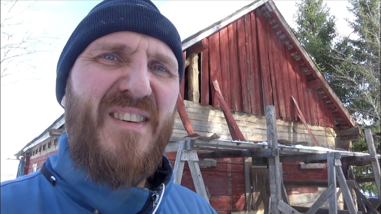 Hirsinavetan päätykolmioiden korjausta