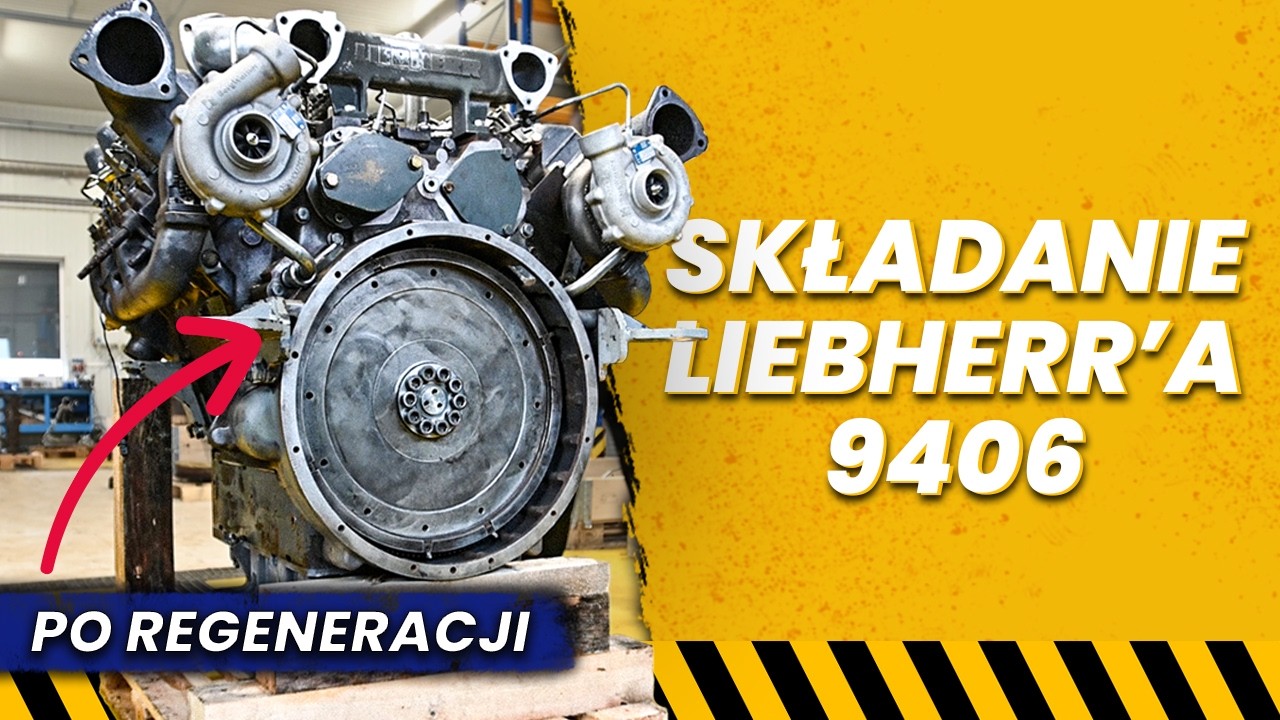 Uratowaliśmy Ten Blok! Składanie Potężnego Silnika Liebherr 9406