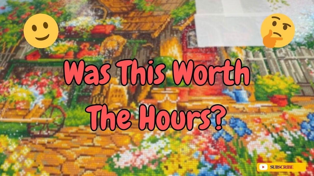I Completed This ArtDot Diamond Painting...So Obviously I Celebrated at the Dollar Store.