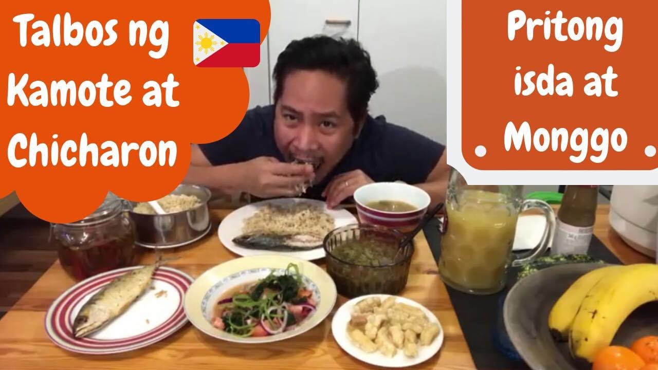 KAING PINOY!!! TALBOS, BAGOONG ISDA, PRITO, CHICHARON, MONGGO 