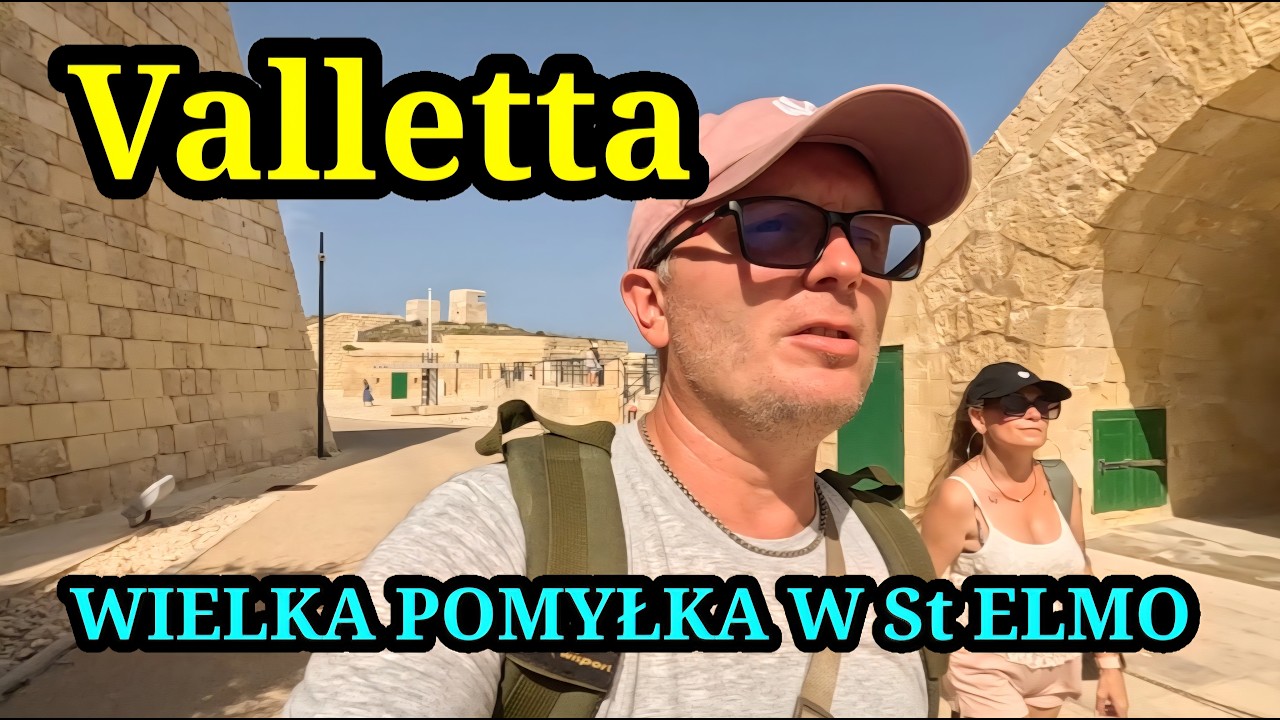 Malta - Wielka pomyłka w Forcie st Elmo #malta   #vallettamalta   #travel  #valletta