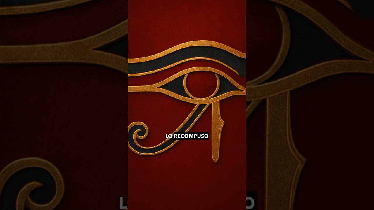 Pocos conocen el Verdadero significado del Ojo de Horus #egipto #historia #curiosidades