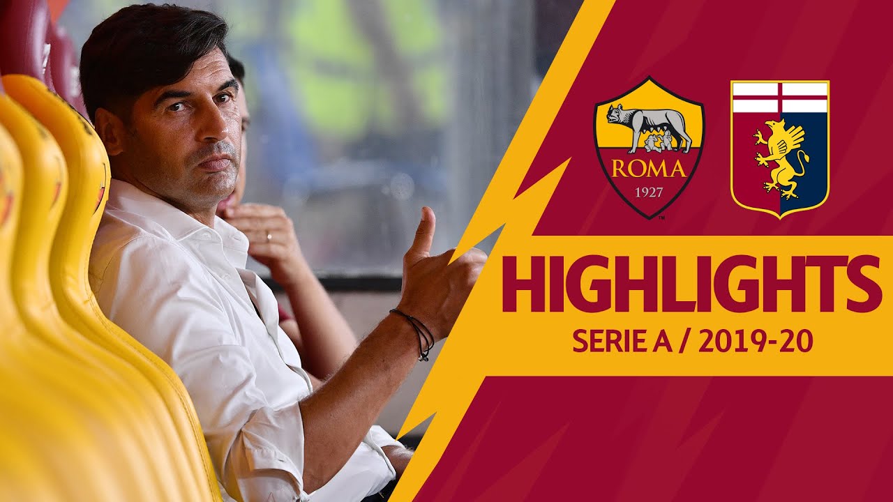 LA PRIMA DI MISTER FONSECA | Roma 3-3 Genoa | Serie A Highlights 2019-20