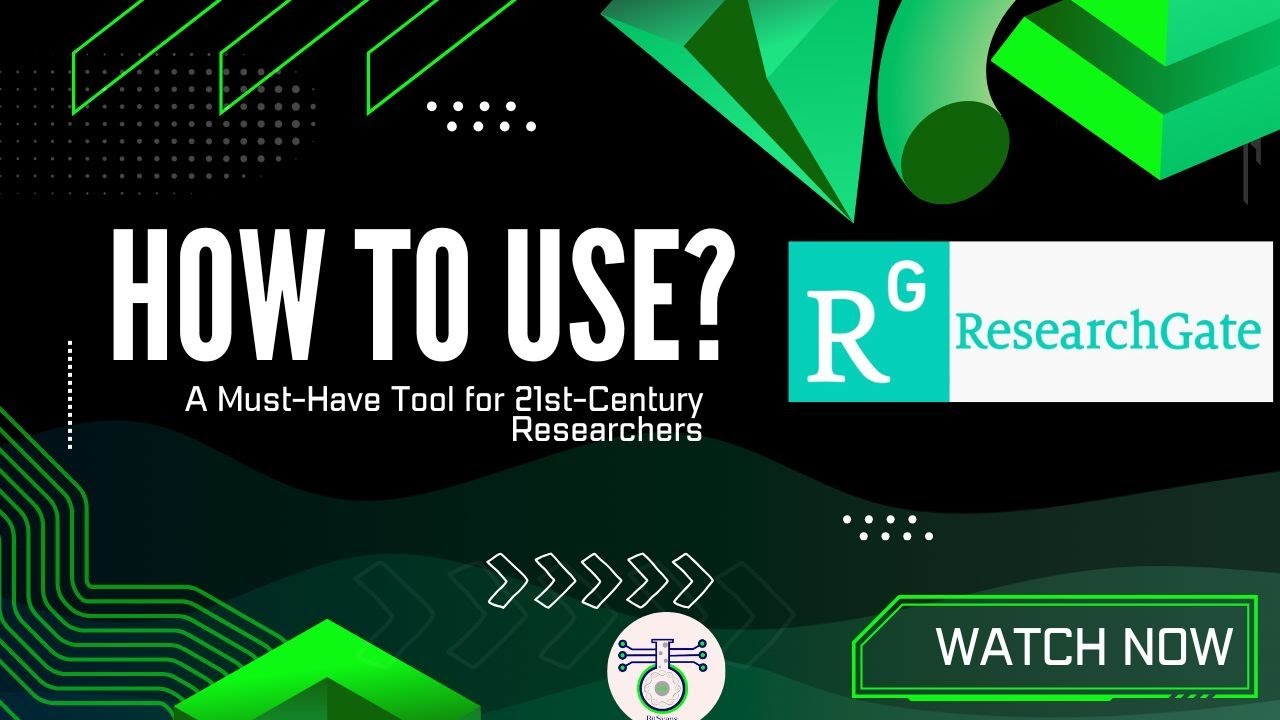 How to Use Research Gate: A Must-Have Tool for 21st-Century Researchers #phd #eb1a
