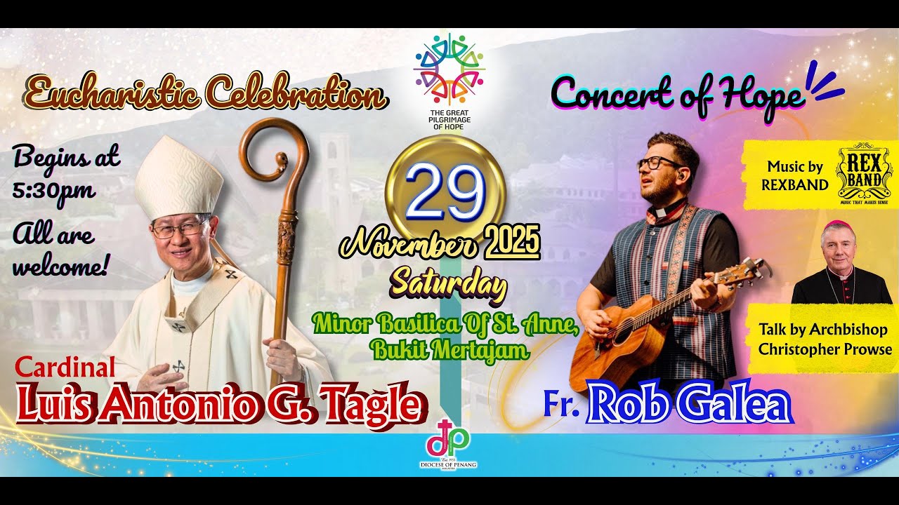 Eucharistic Celebration | The Great Pilgrimage of Hope | 5.30pm | 29 November 2025
