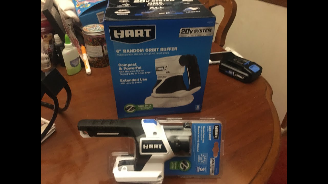 Walmart Clearance unboxing 20v Hart Tools 6