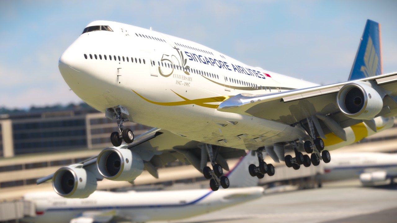 Singapore Airlines Wild Landing at Changi Airport