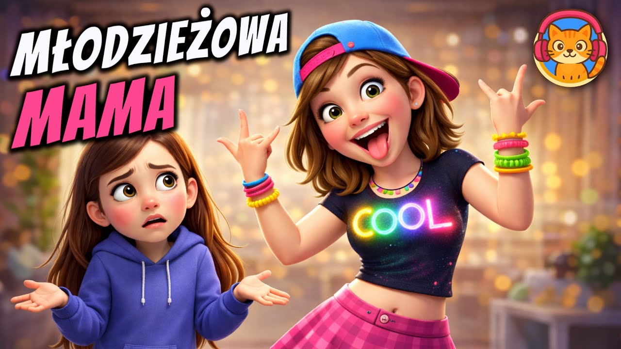 🛼🍭 Młodzieżowa Mama - Bajka do słuchania na dobranoc - Audiobook na dobranoc🎧