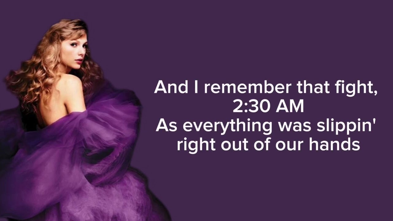 TAYLOR SWIFT - Mine (Taylor’s Version) (Lyrics)