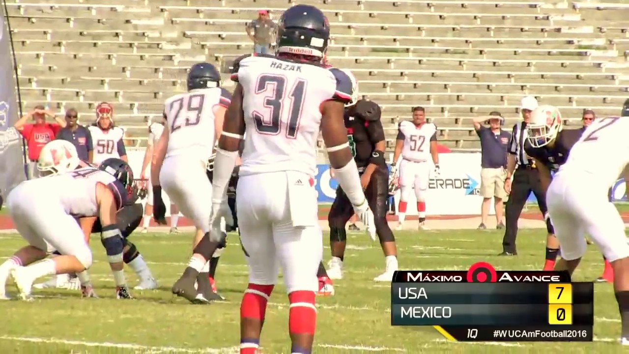 Mexico (35) vs USA (7) [ World University Championship 2016 ]