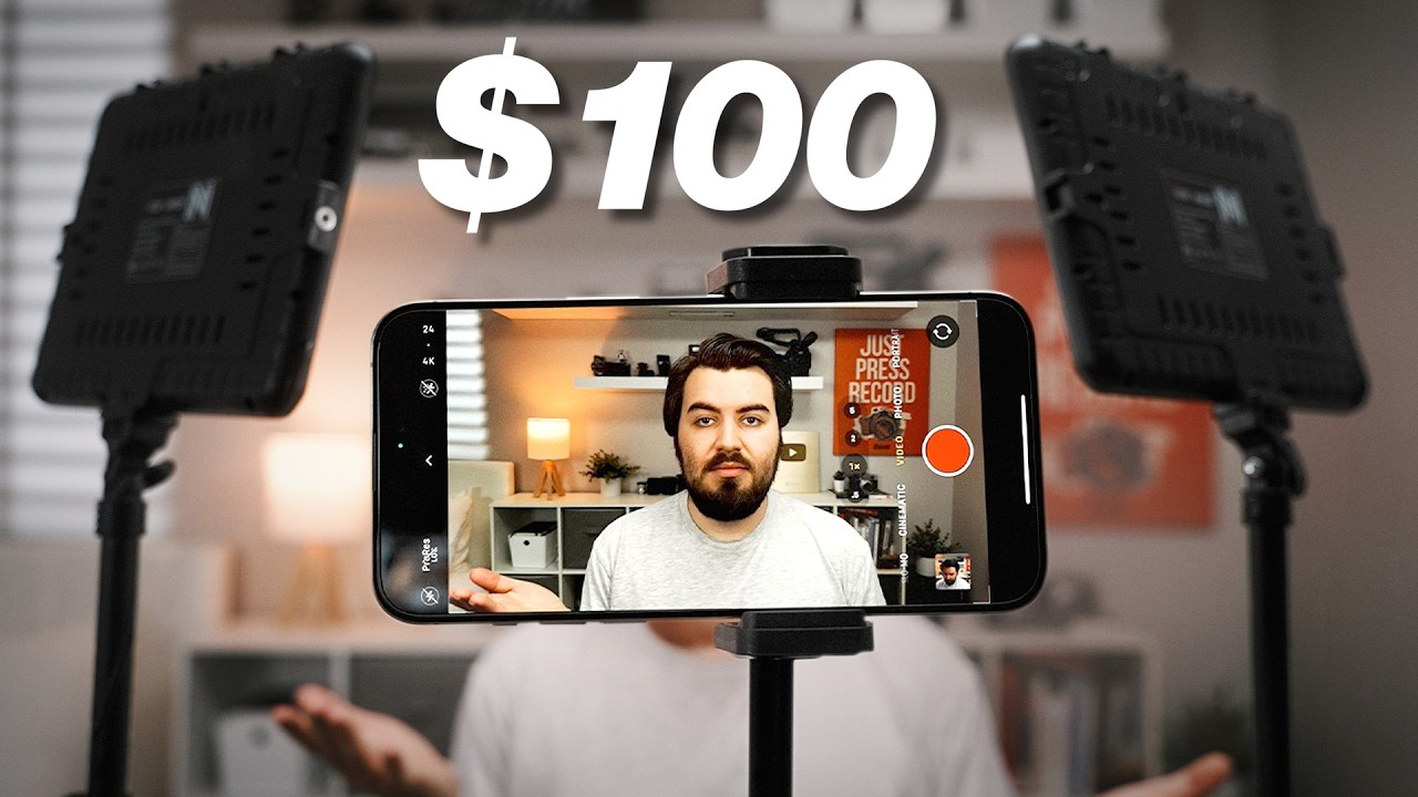 This $100 YouTube Studio Kit ROCKS!