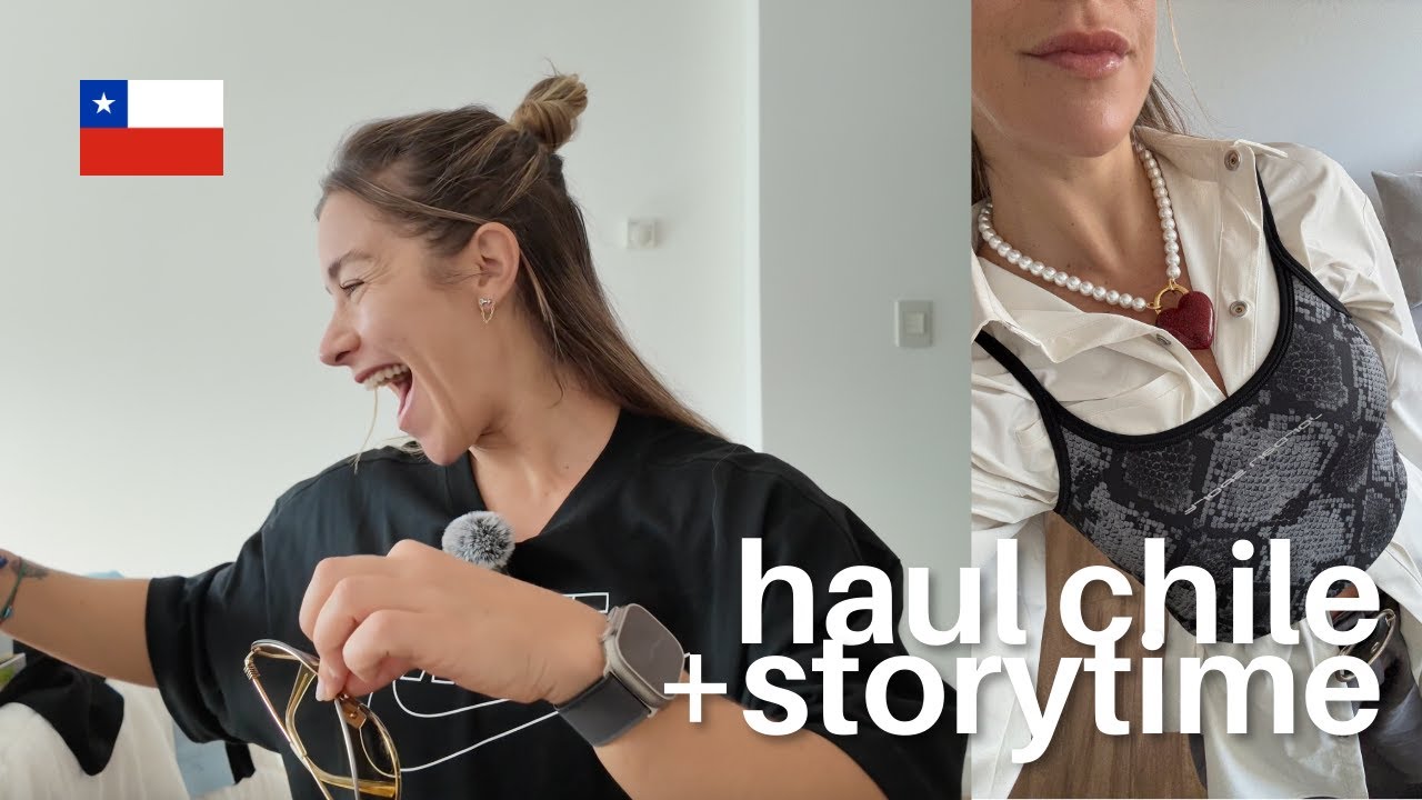 HAUL de todo lo que compré en chile y mi enemistad con prada