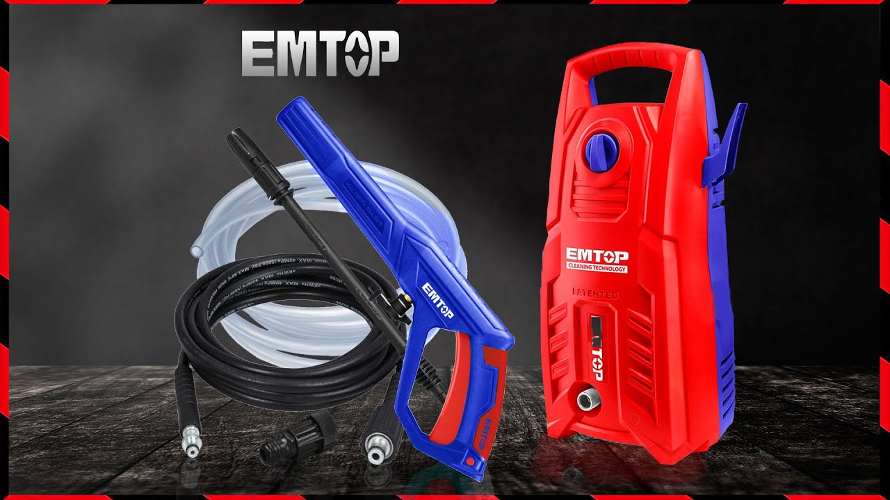 EMTOP High Pressure Washer EHPW1401 for Car, Lawn, Garden - #Tool Shop #toolshop.pk | tool shop |