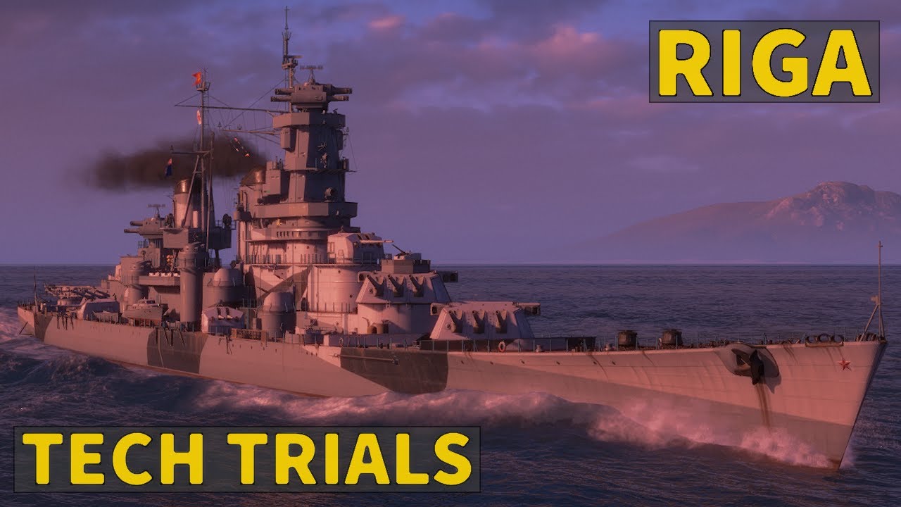 Рига — советский тяжёлый крейсер | World of Warships