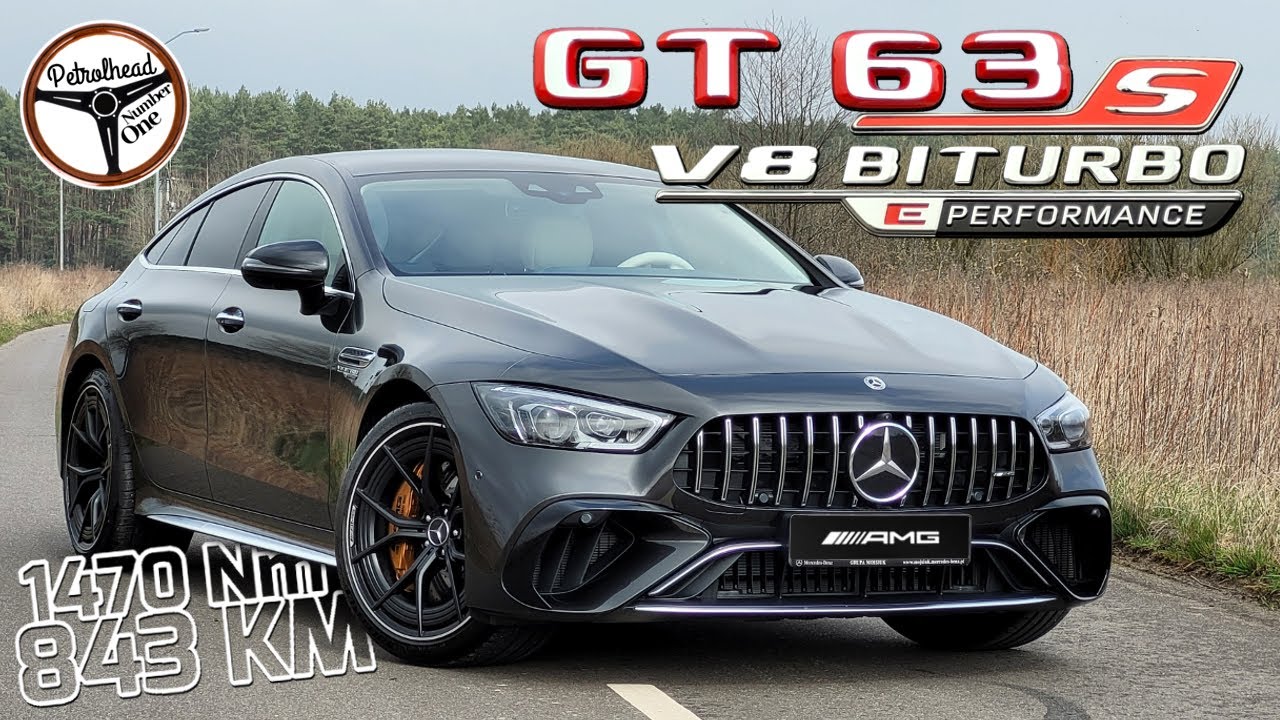 2022 Mercedes-AMG GT63s E Performance | Bat na elektryki? (Choć też ma gniazdko)