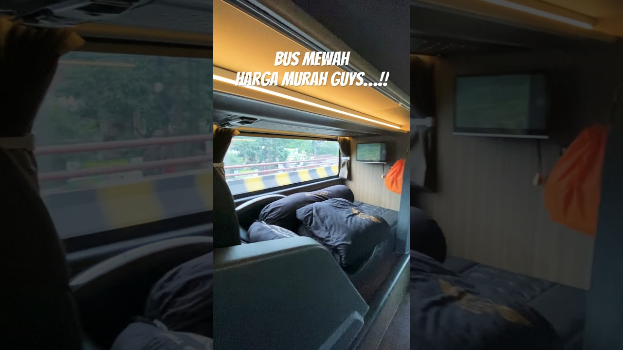 Bus 27 trans sleeper mewah harga murahh&hellip;!! #bus #healing