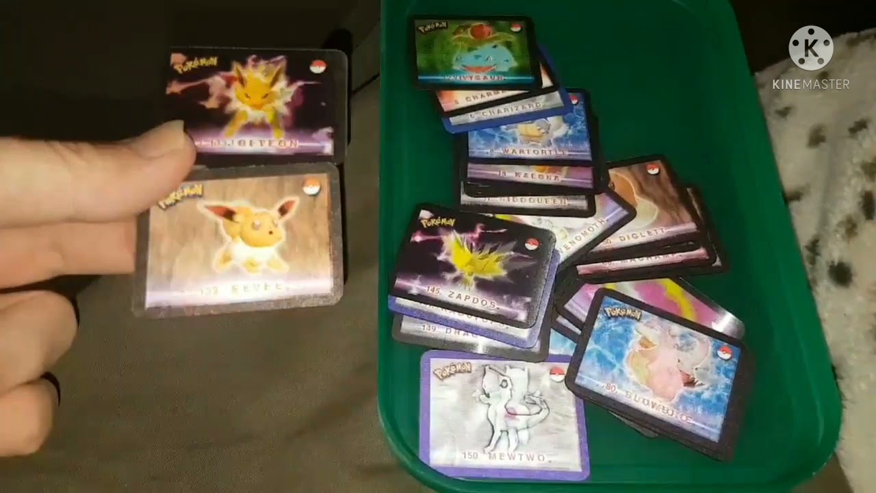 Pokemon Stadium Action Flipz (1999),Pokémon Motion Cards, Pokémon Tazos, Pokémon TCG