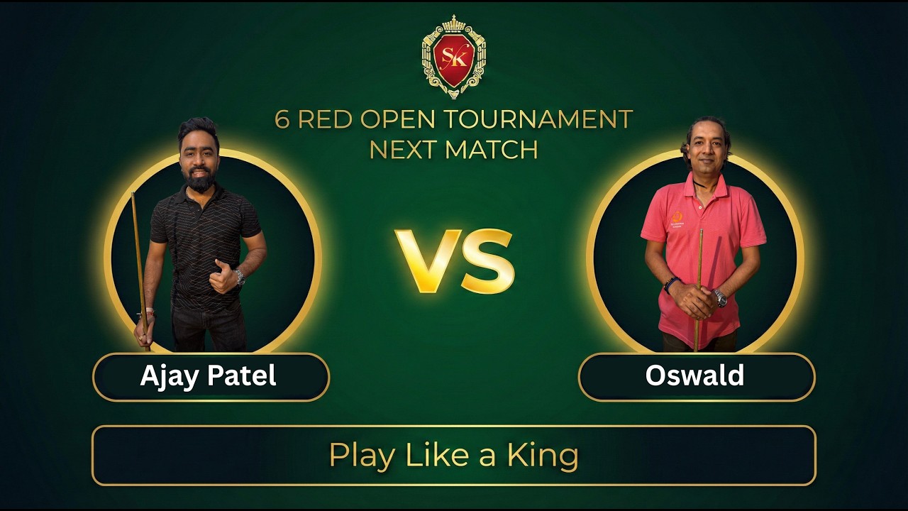 Snooker King 6 Ball Open Tournament | LIVE MATCH | DAY 4 TABLE 3 (9:00 PM)