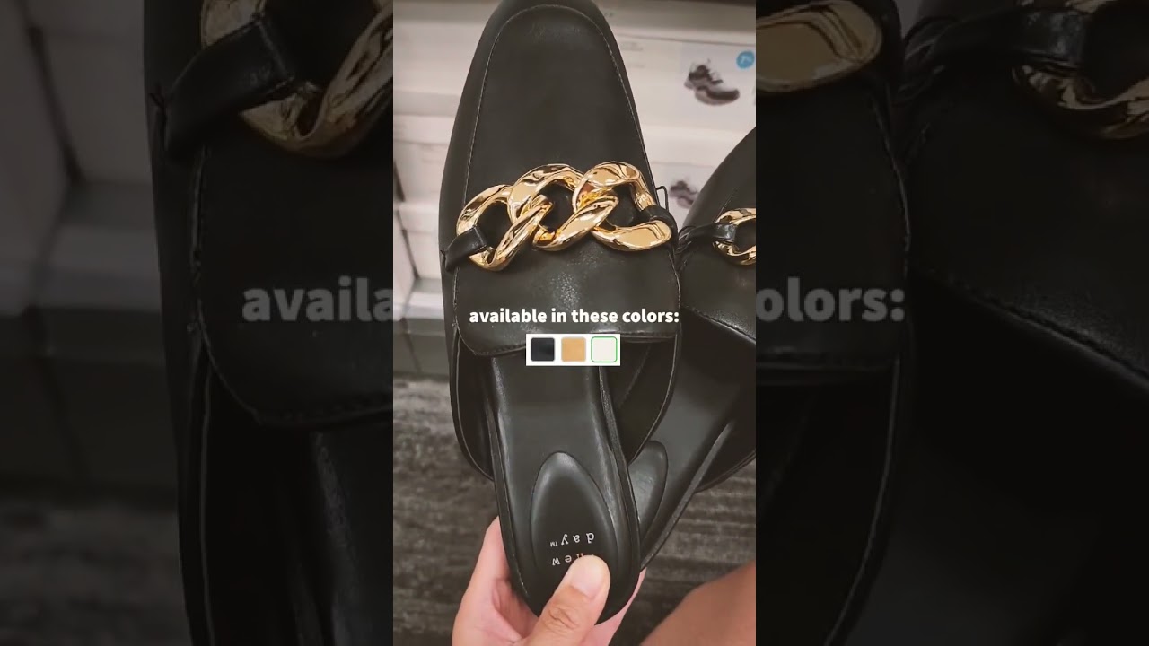 New chain mules for fall at Target | targetfavefinds