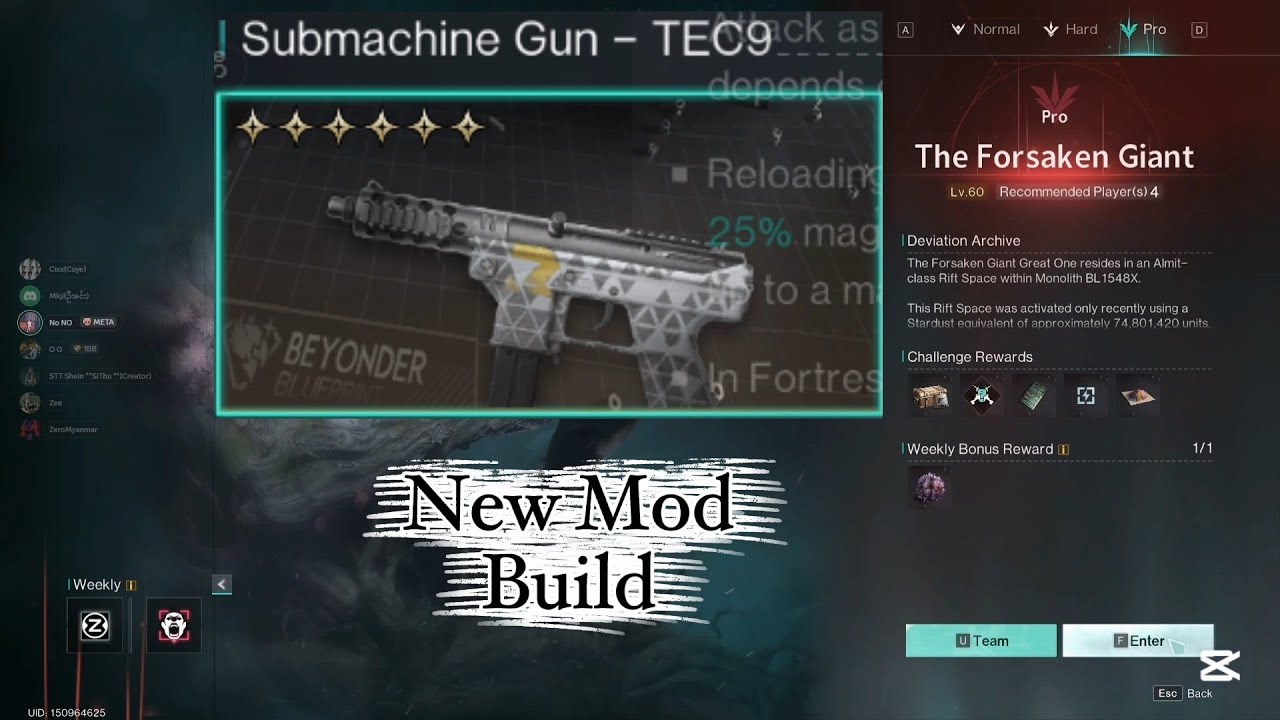 Once Human / TEC9 Power Surge / New Mod Build 