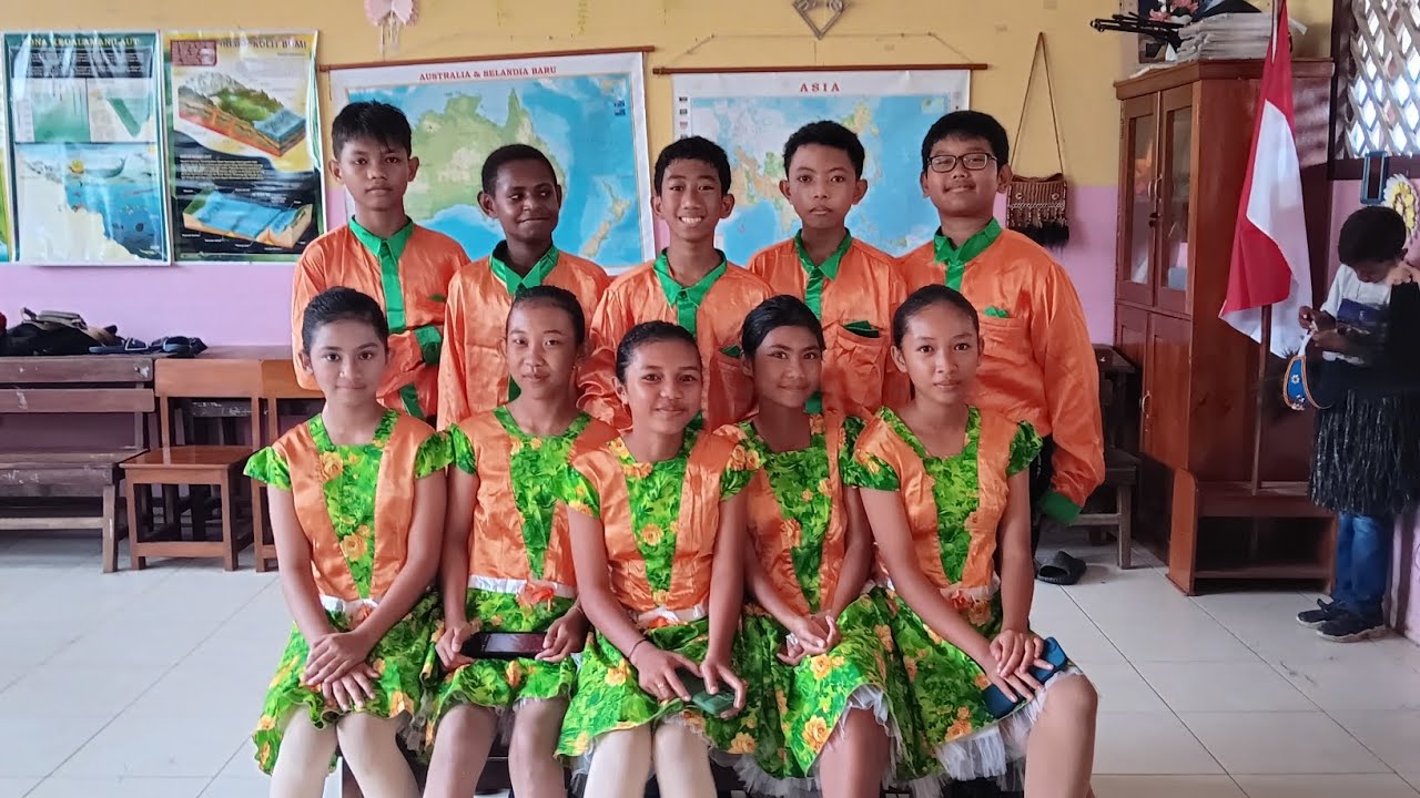 TARI YOSPAN SD NEGERI 1 MERAUKE