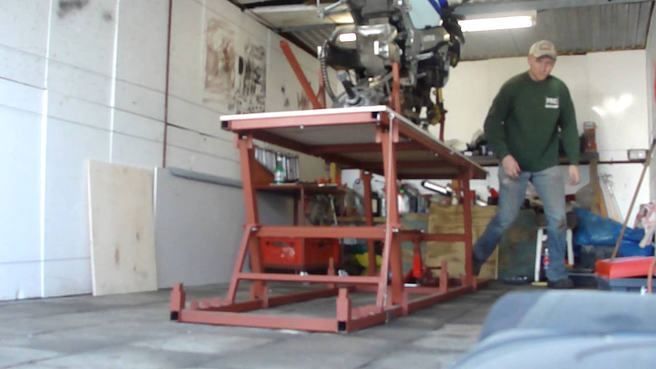 Motorcycle Lift Work at home