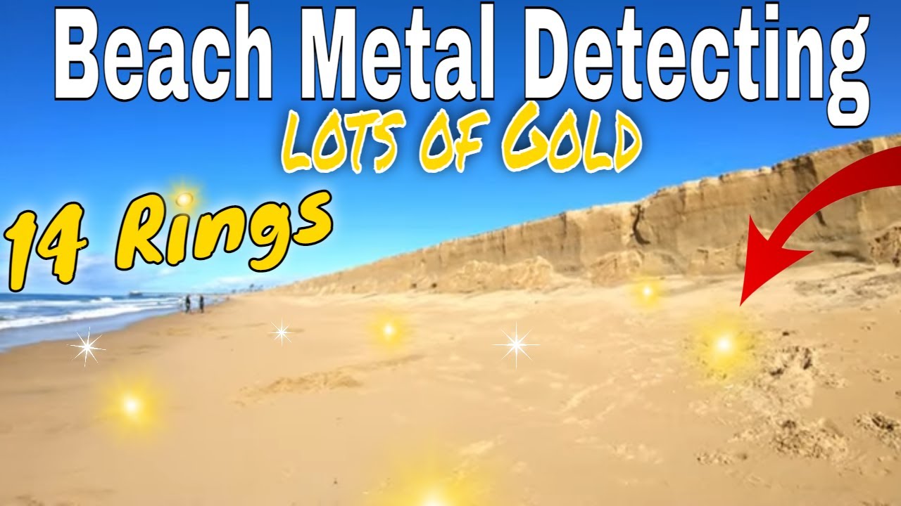 The GOLD was Everywhere on this Beach 😱 | Beach Metal Detecting