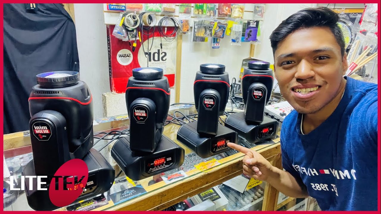 LAS MEJORES CABEZAS MINI BEAM | SUPER POTENTES | BIEN ECONOMICAS | MUY COMPACTAS | LA CLAVE MUSICAL