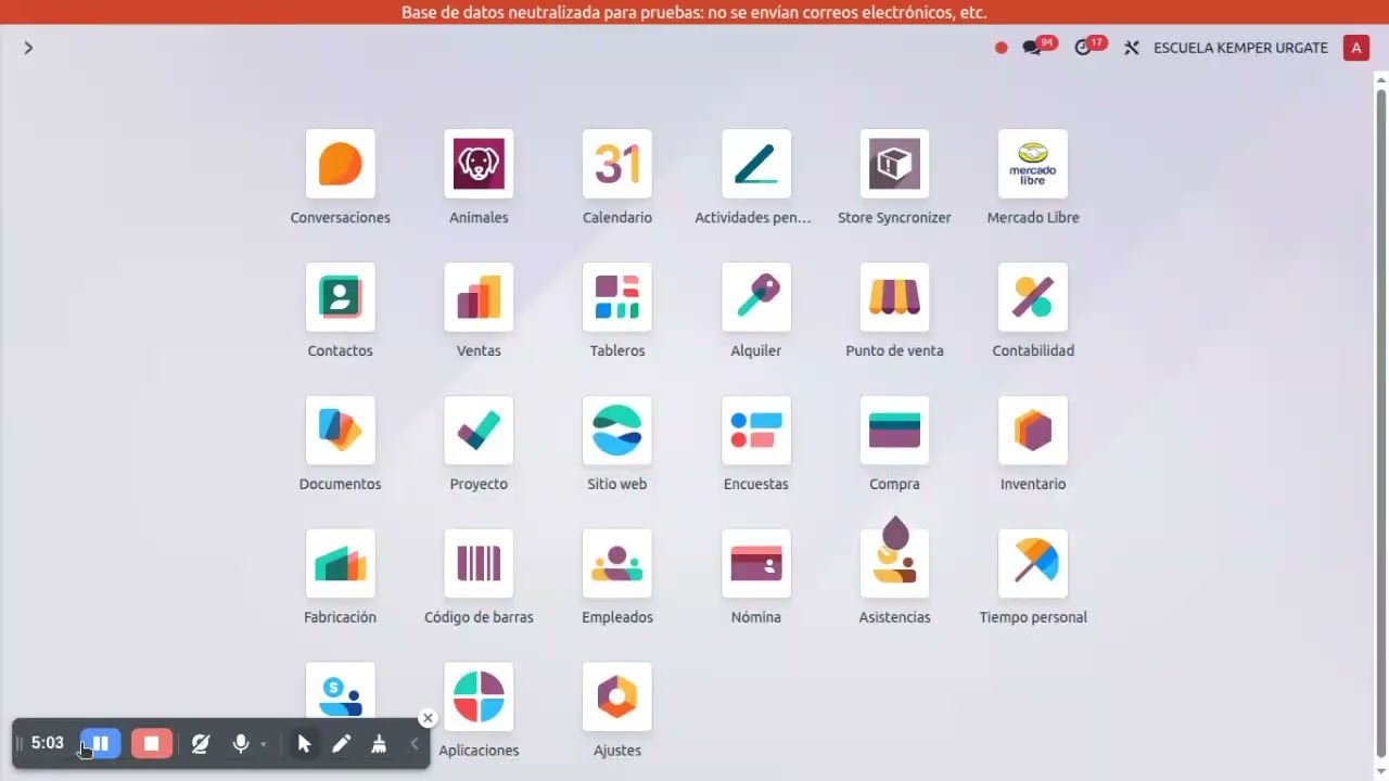 Odoo Auto Facturación Electrónica