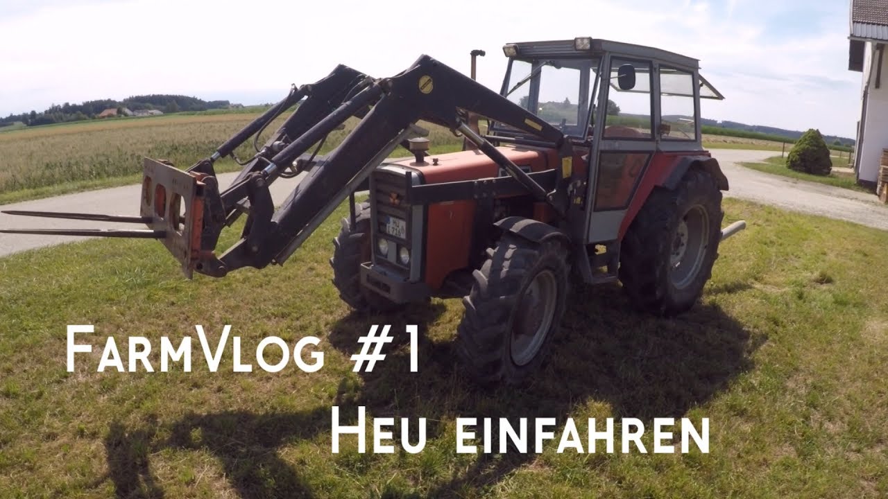 FarmVlog#1 | Heu einfahren mit MF, Stepa und Fendt