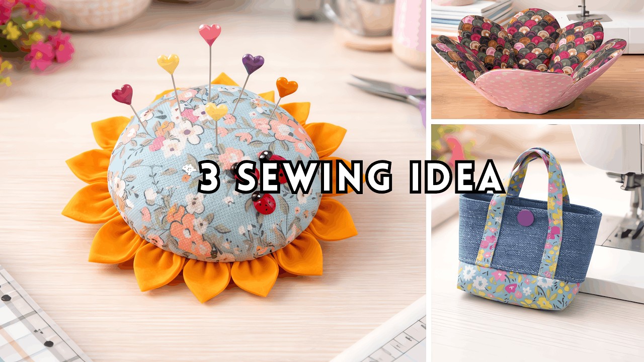 3 Easy Sewing Ideas You’ll Love | Small Handmade Projects