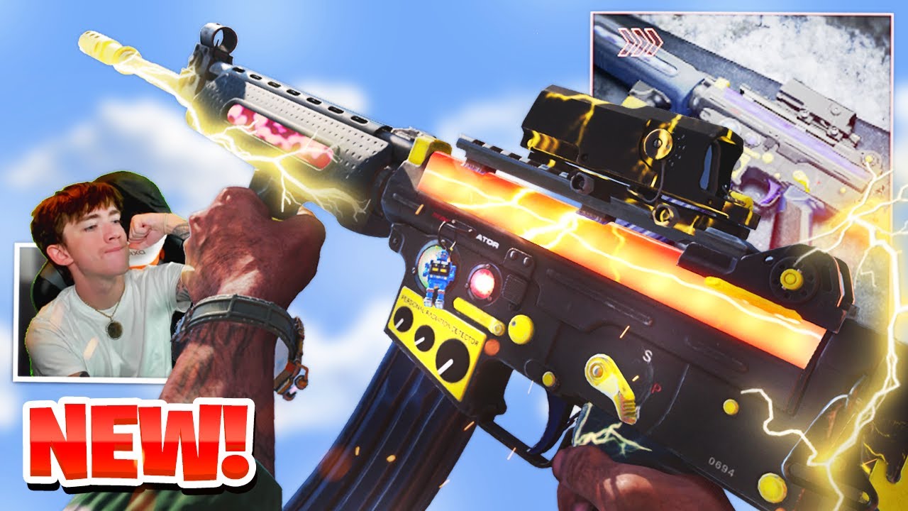 POWER SURGE REACTIVE CAMO NUCLEAR! INSANE KRIG-6 REACTIVE CAMO IN COLD WAR WARZONE! (SEASON 3)