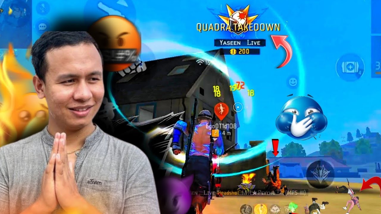 NEW SESSION CS RANK PUSH DOIMOND TO MASTER JOURNEY ( THEYSN ) DAY 4 SERIOUSLY RANK PUSH #freefire 