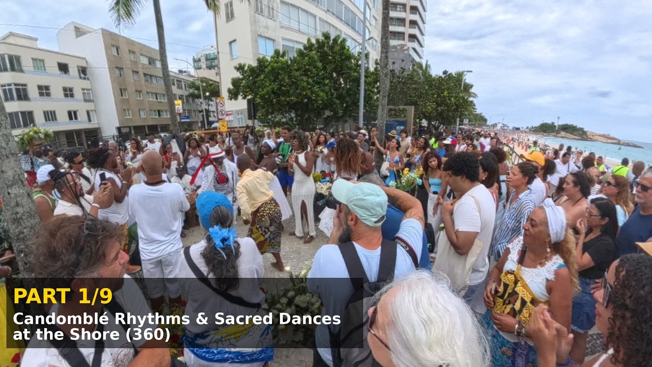 2026 Yemanjá Celebration in Rio de Janeiro 🌊🌸🙏 | Arpoador Beach | 1/9