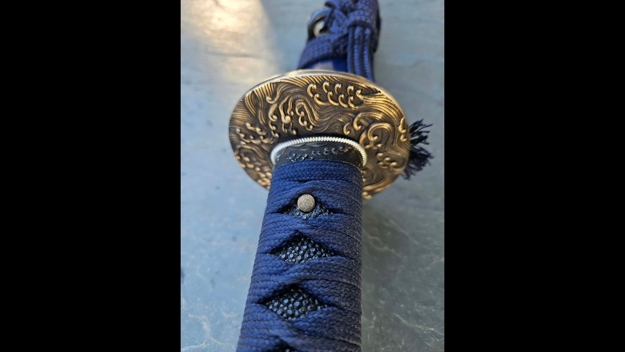 Cutting with a custom Shadow Dancer S7 Katana