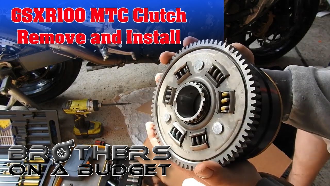 Fitting MTC Clutch SUZUKI GSXR1000 + Adjust and RUN