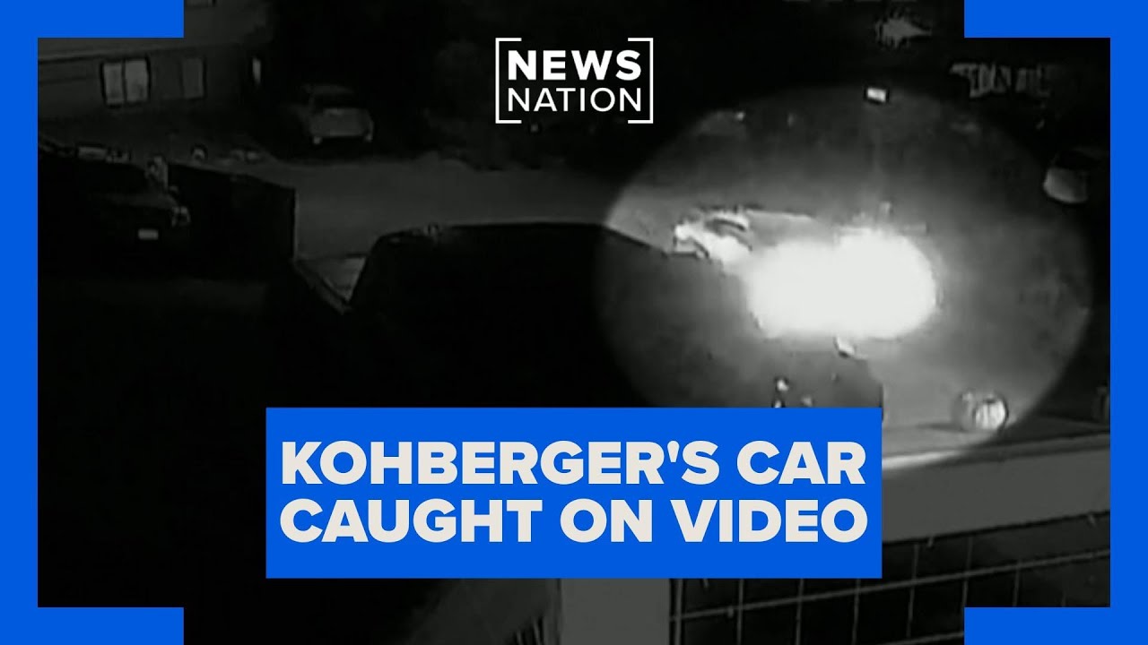 VIDEO: Bryan Kohberger's car seen circling home of 'Idaho Four' victims