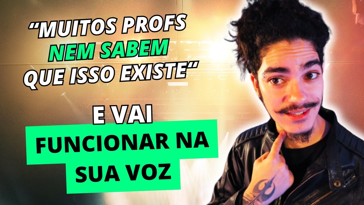 CANTAR COM POTÊNCIA VOCAL - A REAL - O SEGREDO QUE FALTAVA PRA VOCÊ CONSEGUIR SEM ESFORÇO