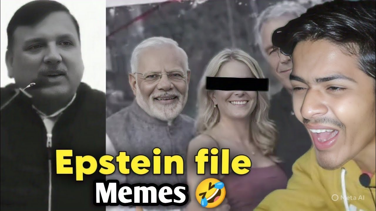 Epstein file ka yesa memes 🤣 Dekhkar Mujhe Video Banana Pada! Ec2m Reading 