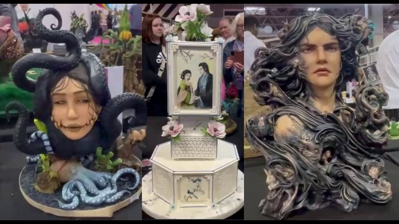 ALL competition CAKES 2023 and LIFE-SIZE cakes from Cake International in Birmingham!!