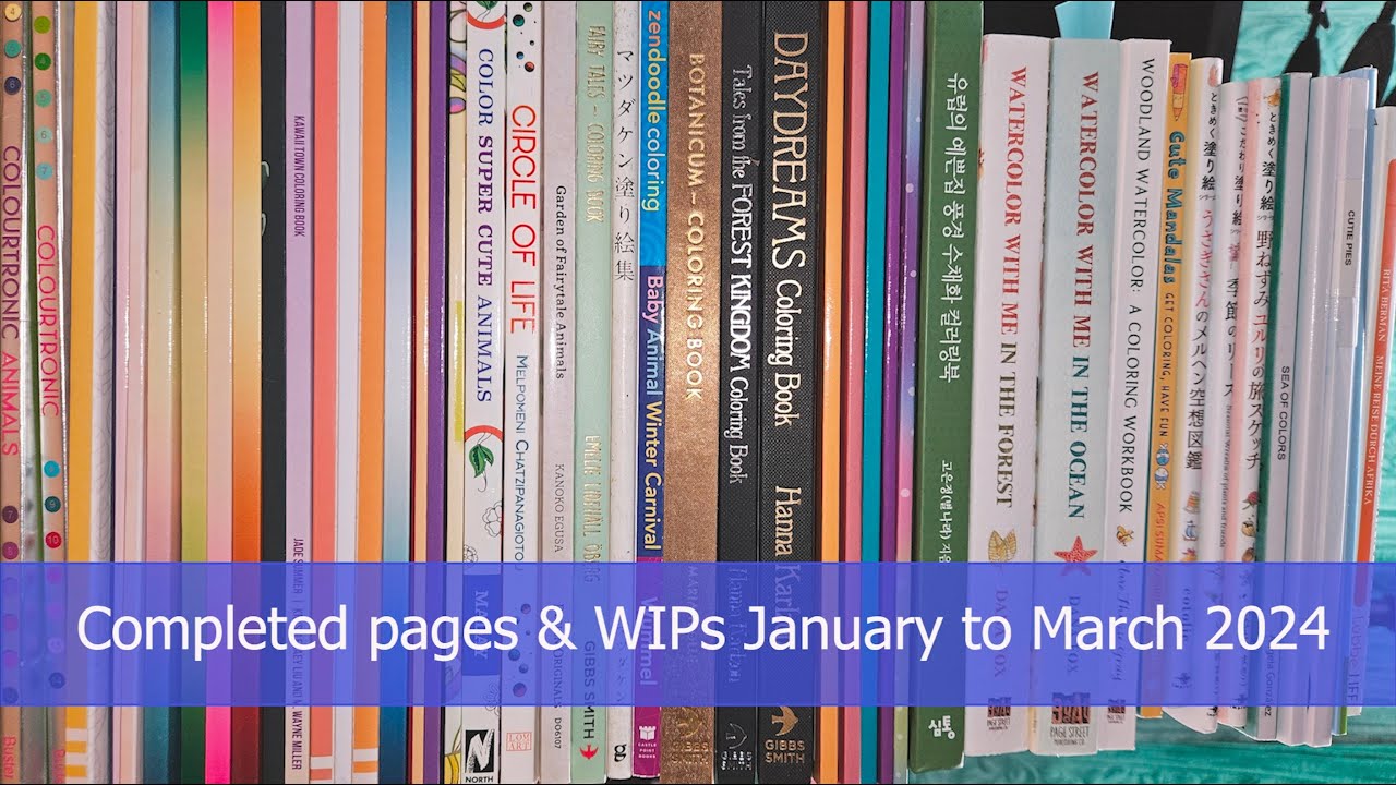 Completed pages March 2024 | Completed pages January 2024 | Completed pages February 2024