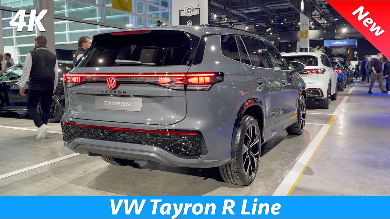 VW Tayron 2025 Review | R Line (Exterior - Interior) 7-seater, Price