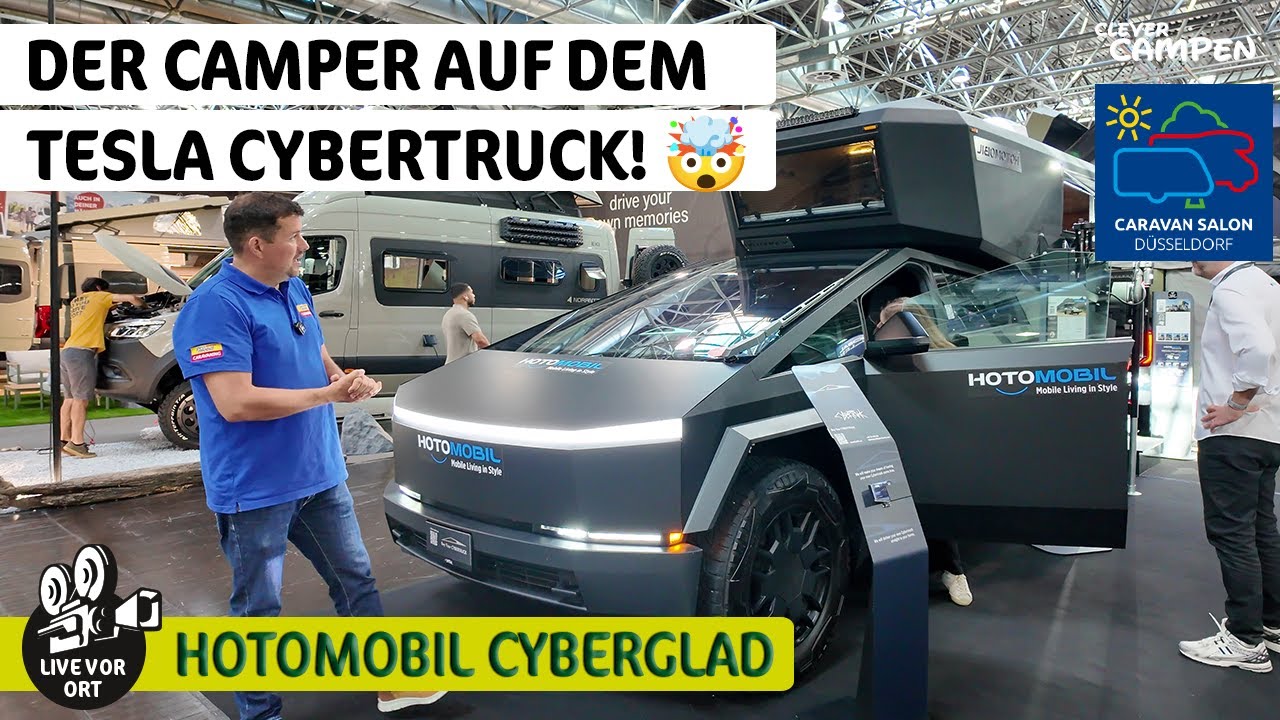 Hotomobil Cyberglad: Der Camper auf dem Tesla Cybertruck im Detail | Alle Fakten zur Wohnkabine