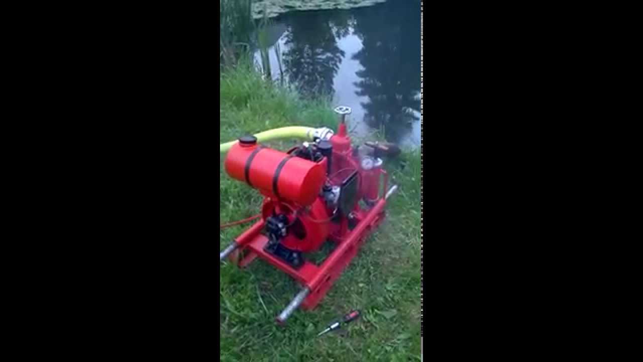 Tragkraftspritze TS 3 BJ 1948 - Erststart