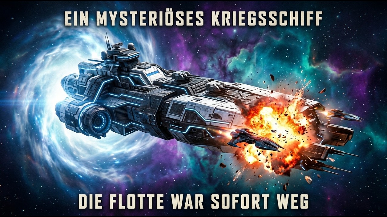 Ein mysteri&ouml;ses Menschenschiff erschien &mdash; Sekunden sp&auml;ter war die Flotte ausgel&ouml;scht !