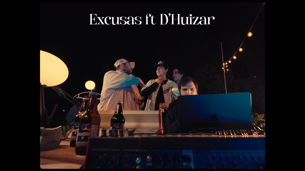 Lancer Lirical - Excusas ft. D'huizar (Visualizer) | Extraño Burda El Caribe