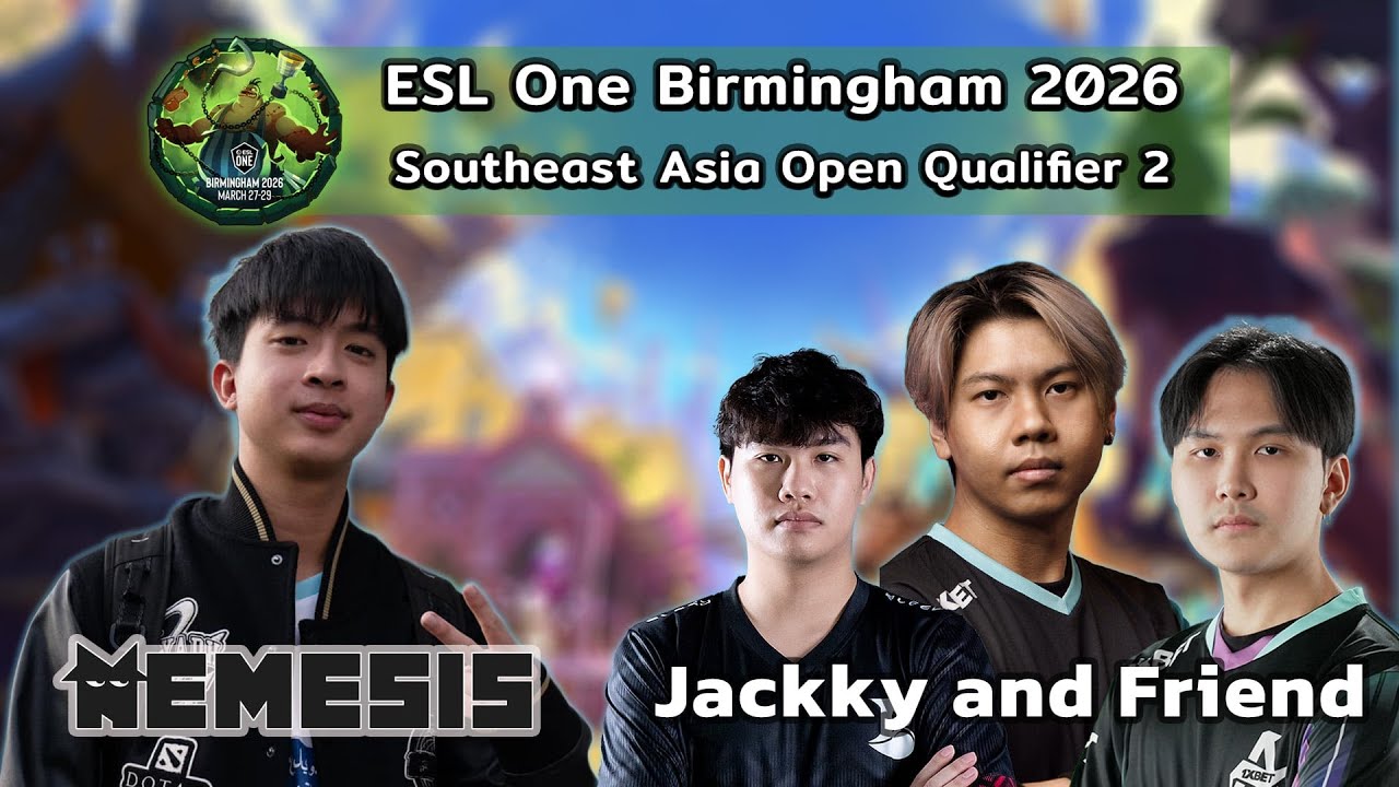 🔴 Live พากย์ | 23 VS JJQ(อีกแล้ว) รอบชิง ESL One Birmingham OQ2 Day 2