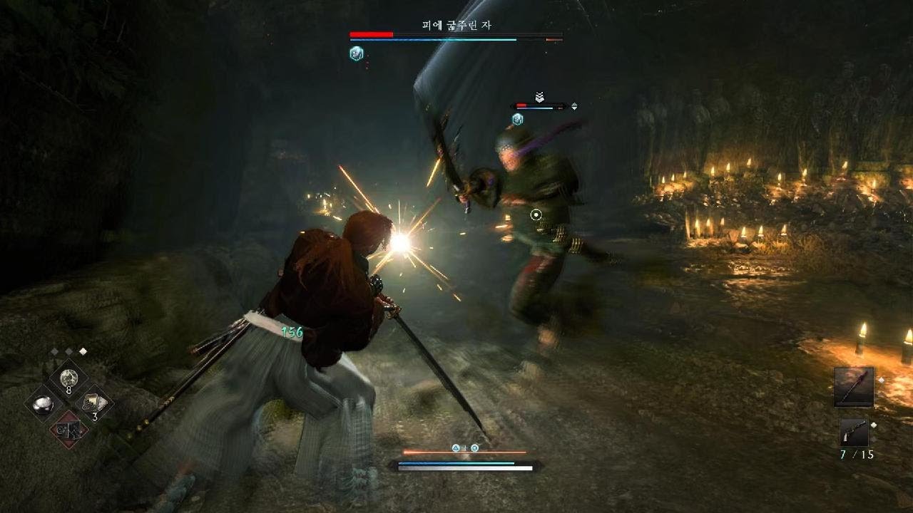 Rise of the Ronin : 발도제 VS 피에굶주린자(SwordFight VS Bloodthirsty)Nodamage boss fight