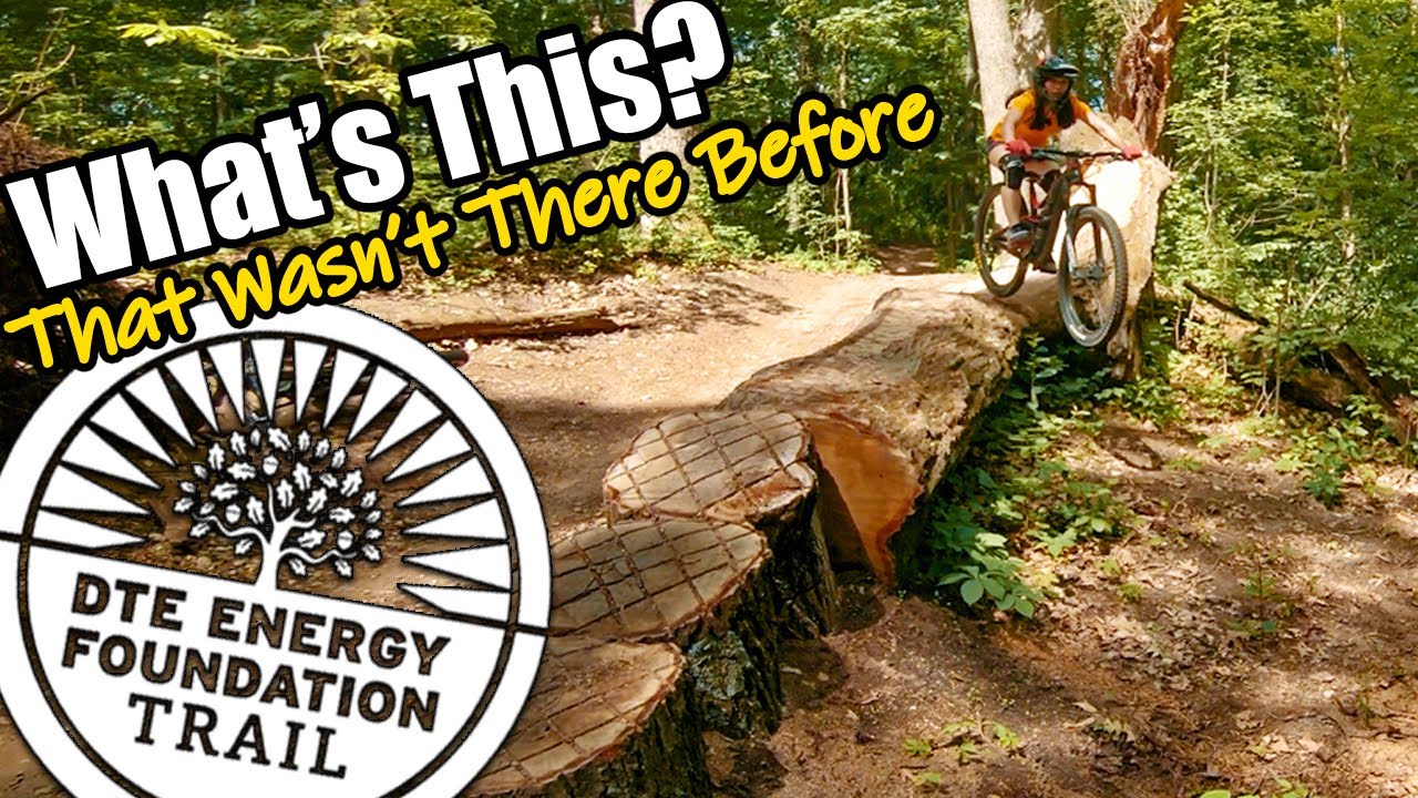 Trying New Features at the DTE Trails • DTE Energy Foundation Trail, Michigan • The Duke of MTB